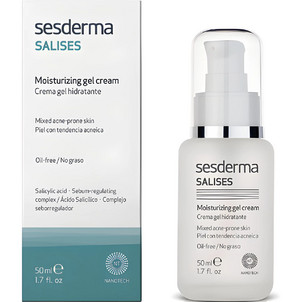 Увлажняющий крем-гель на основе себорегулирующего комплекса  Salises Moisturizing Gel Cream
