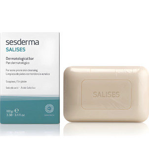 Мыло дерматологическое для лица и тела  Salises Dermatological Soap
