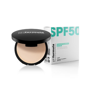 Compact foundation SPF 50+ light  Компактное тональное средство SPF 50+ (светлый тон)