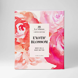 Набор для душа Экзотические цветы / Exotic Blossom Set 2шт/240мл