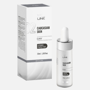 Дневной крем Европеоидная кожа Caucasian Skin Day 02, MELINE, 30 мл