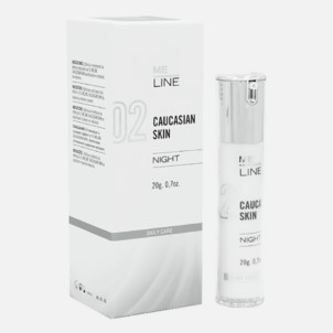 Ночной крем Европеоидная кожа Caucasian Skin Night 02, MELINE, 20 гр