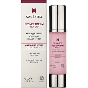 Крем-гель омолаживающий для лица  Resveraderm Antiox Youth Gel Cream
