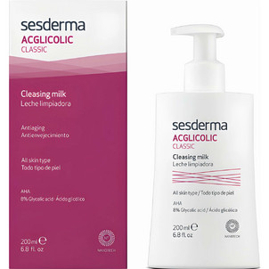 Молочко очищающее с гликолевой кислотой (8%)  Acglicolic Classic Cleansing Milk